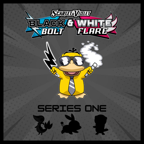 Black Bolt / White Flare - SERIES ONE (PRE-ORDER)