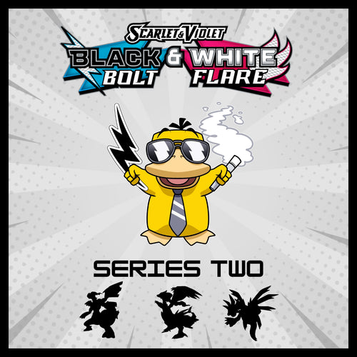 Black Bolt / White Flare - SERIES TWO (PRE-ORDER)